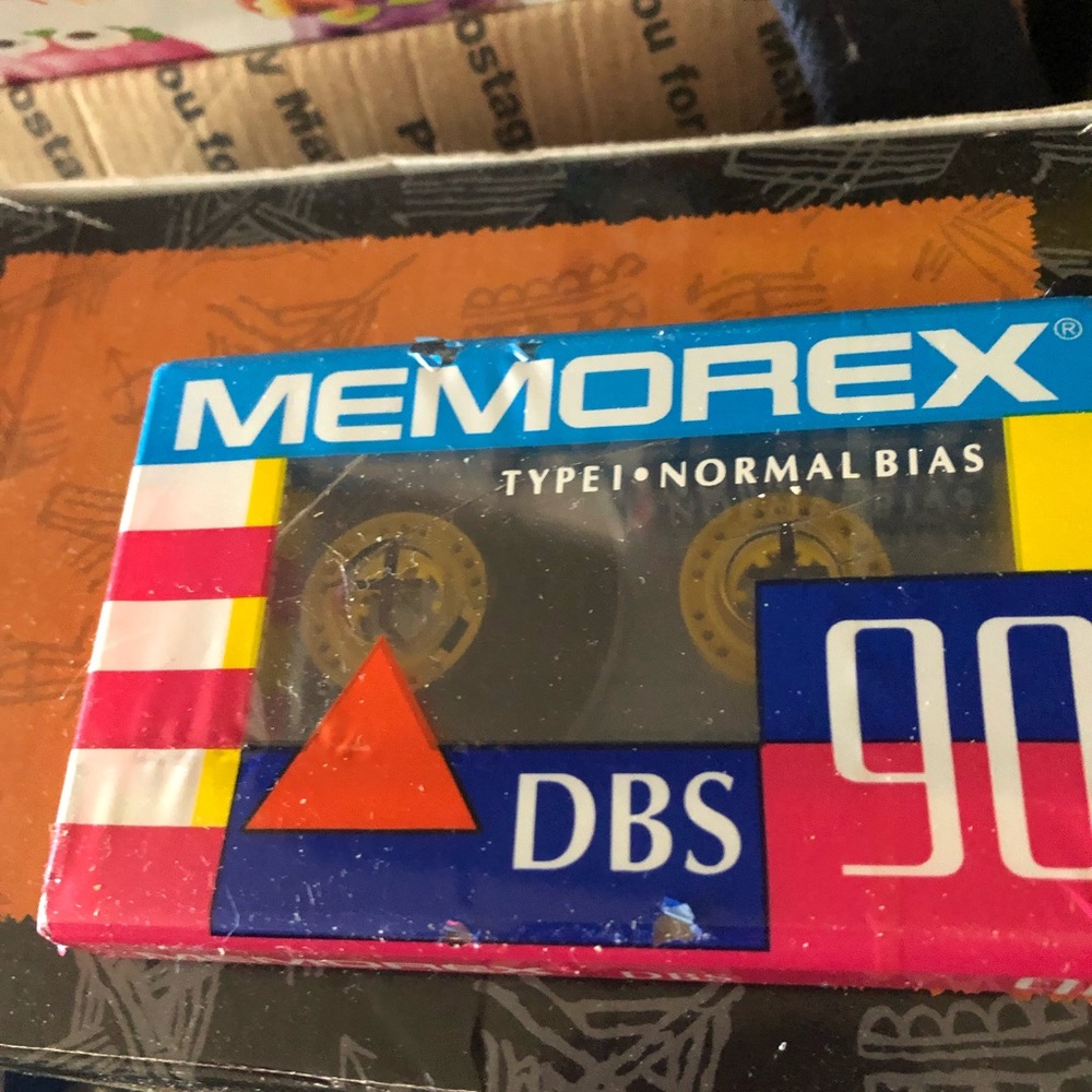 Memorex 1980s Sealed Recordable 90 Minute Cassette-559 $12 or $9 w/offer